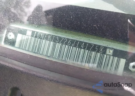 2006 Chevrolet Tahoe Commercial Fleet z USA, uszkodzony, nr VIN 1GNEK13Z26J141758